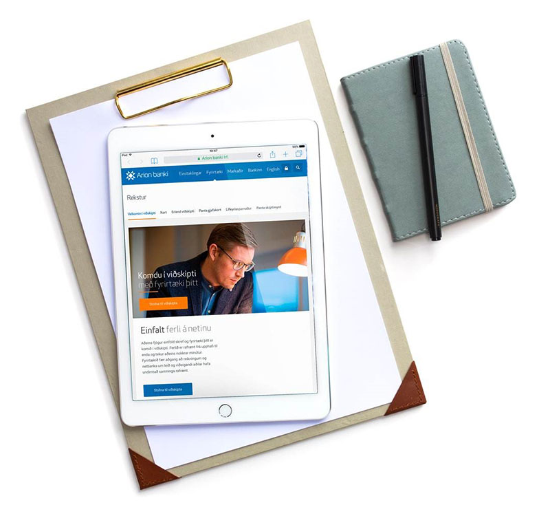 Ný og einföld leið fyrir fyrirtæki til að stofna til bankaviðskipta - mynd