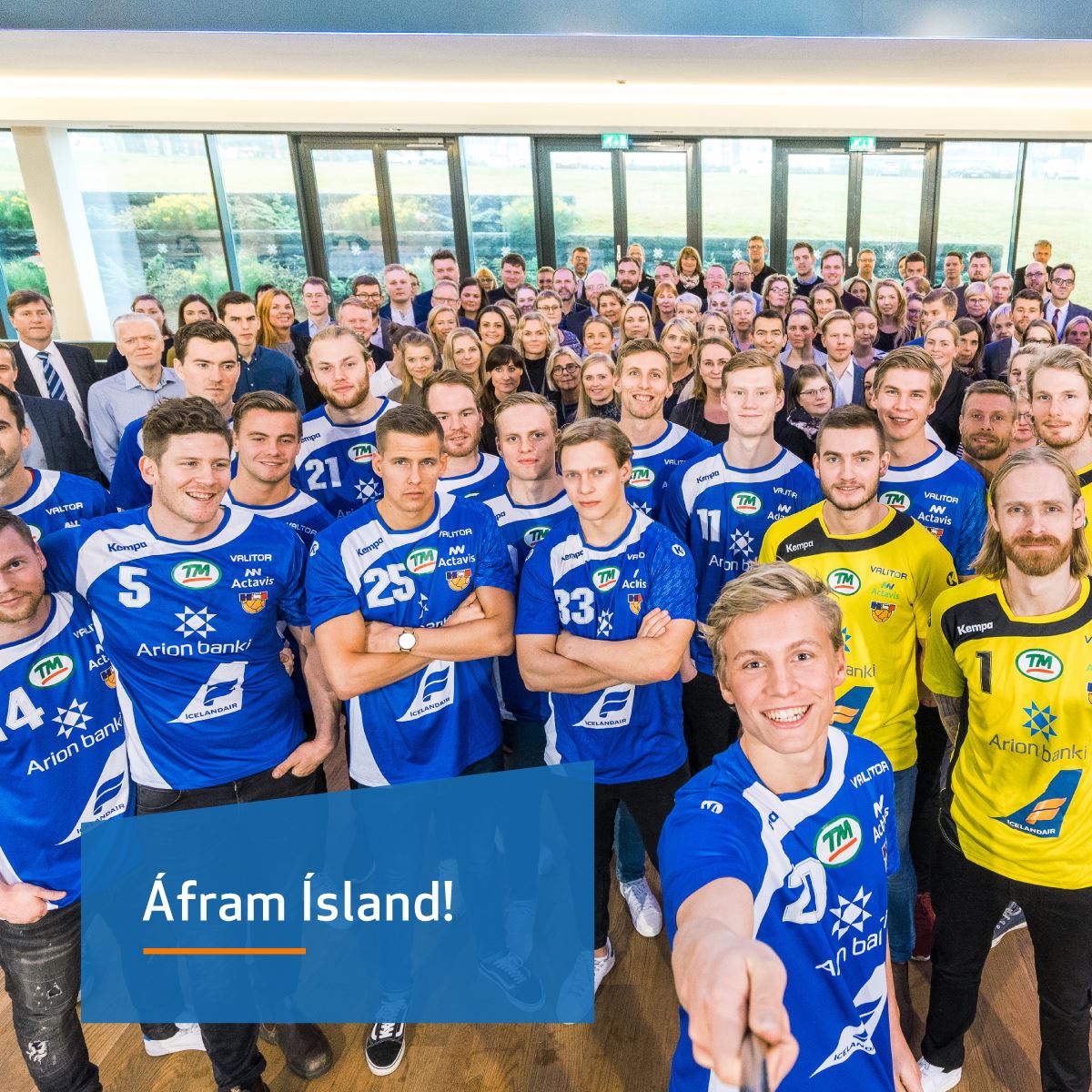 Arion banki styður áfram við íslenskan handknattleik - mynd