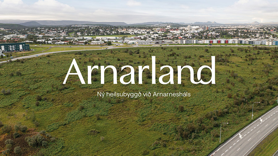 Samstarfssamningur um uppbyggingu heilsubyggðar - mynd