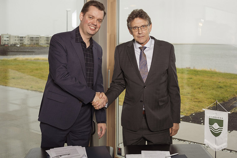 Jóhann Ingi Kristjánsson og Gunnar Einarsson. - mynd