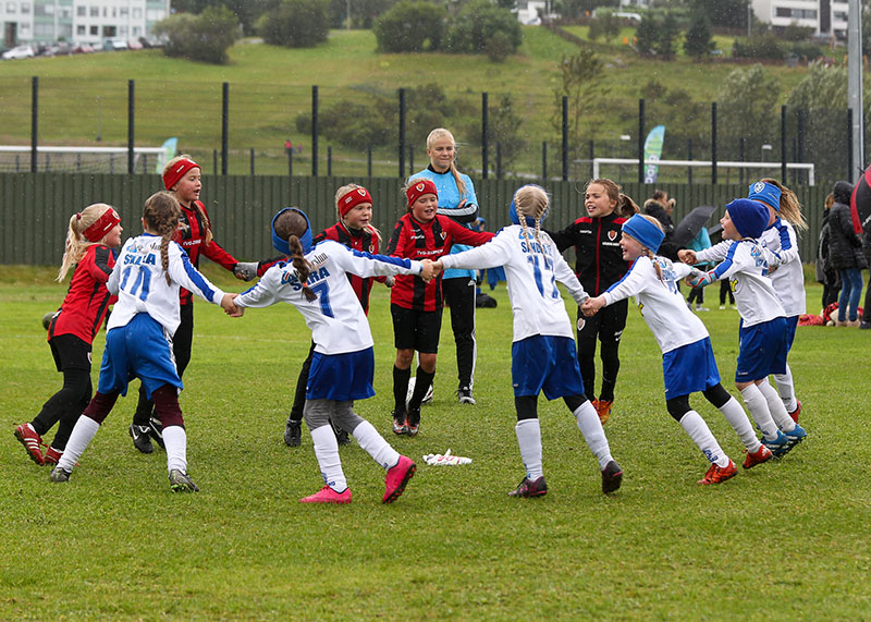 Frábær stemning á Arion banka mótinu um síðustu helgi - mynd