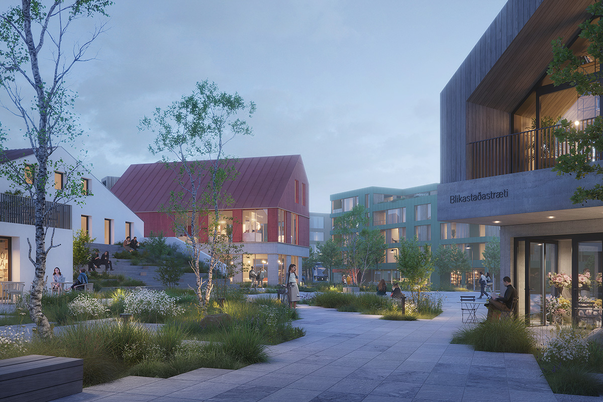 Fjárhagslegur grunnur uppbyggingar í Blikastaðalandi styrktur - mynd