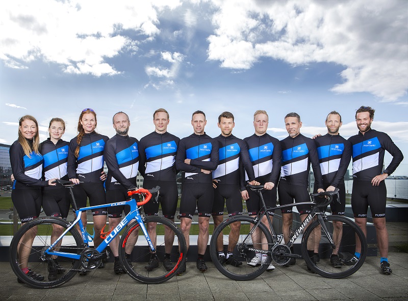 Lið Arion banka tekur þátt í WOW Cyclothon - mynd