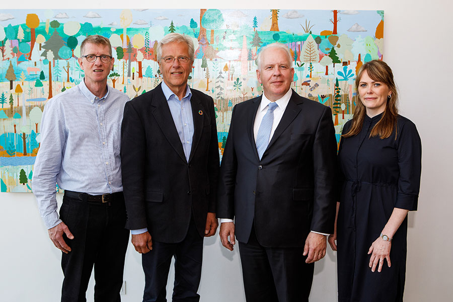 Arion banki og Kolviður gera samning um kolefnisjöfnun - mynd