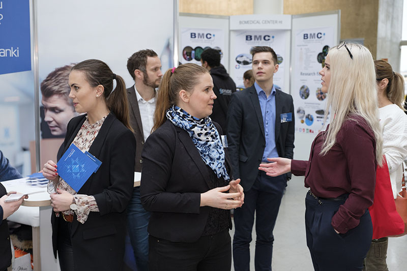 Áhugasamir nemendur á Framadögum - mynd