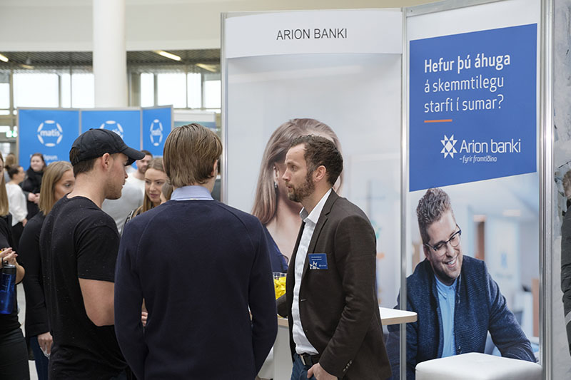 Áhugasamir nemendur á Framadögum - mynd