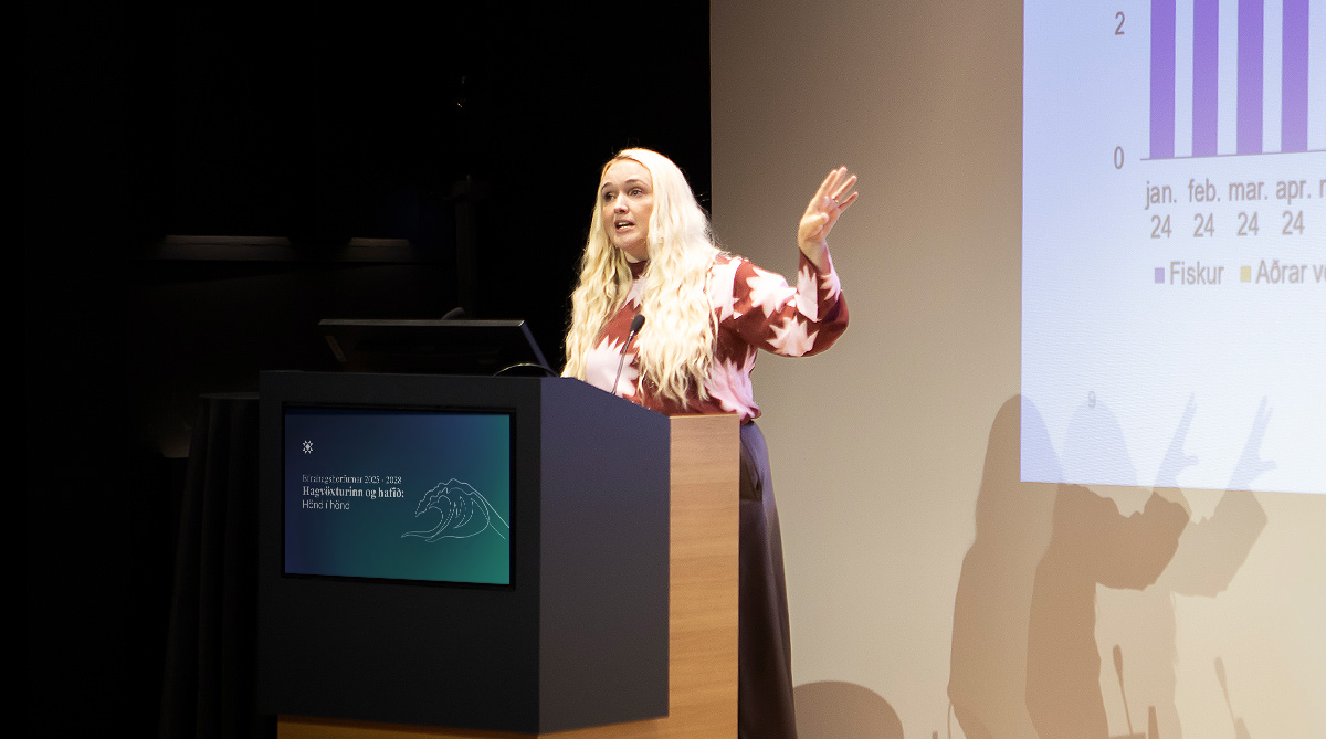 Arion banki kynnir hagspá og stóra skýrslu um sjávarútveginn - mynd