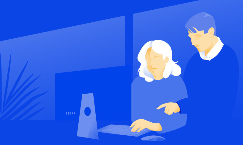 Fjarþjónusta í ljósi aðstæðna - mynd