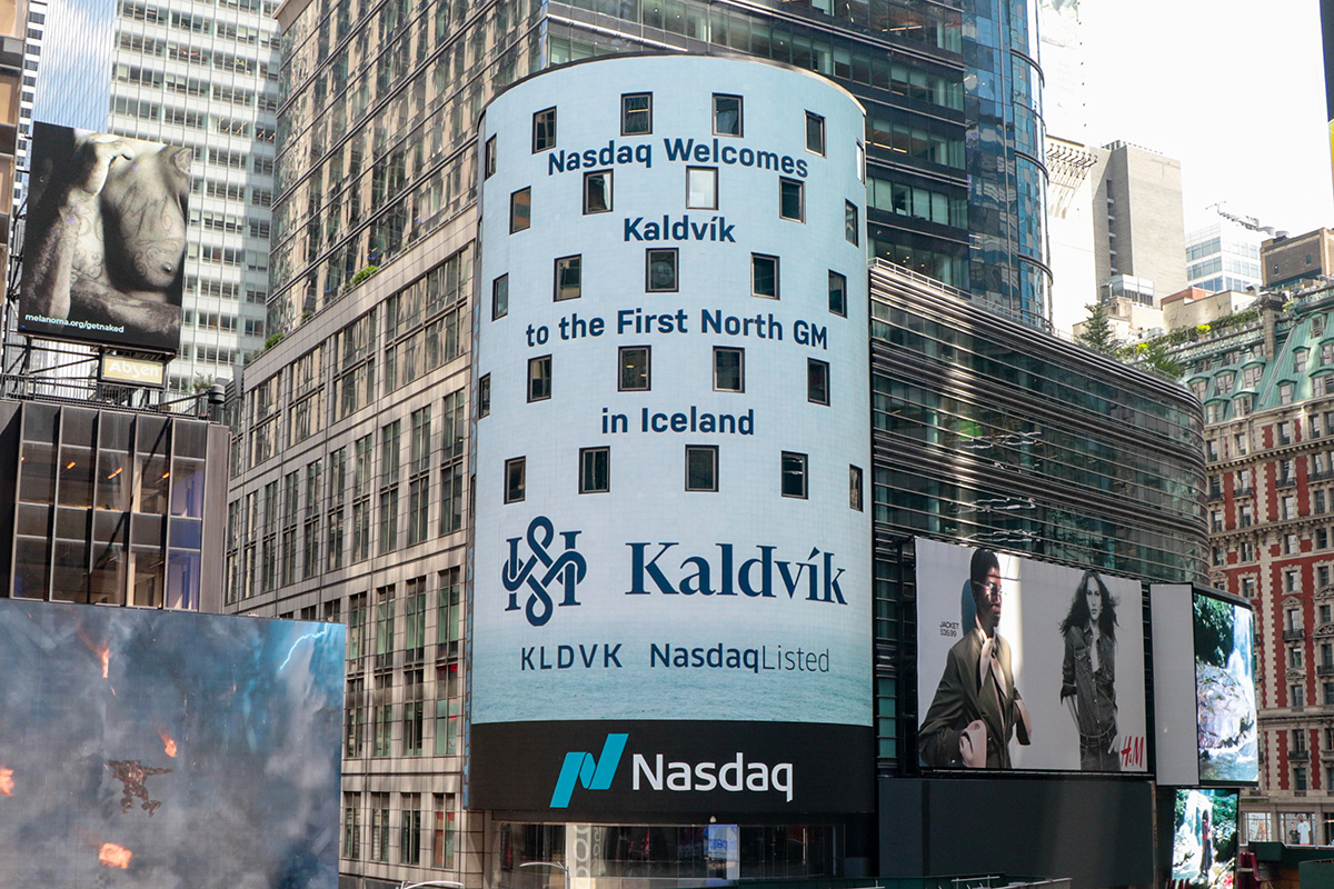 Til hamingju Kaldvík með skráningu á First North - mynd