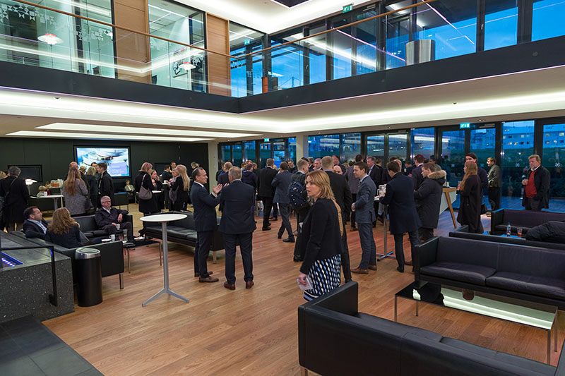 Vel sóttur fundur Arion banka og Stefnis hf. um afléttingu hafta - mynd