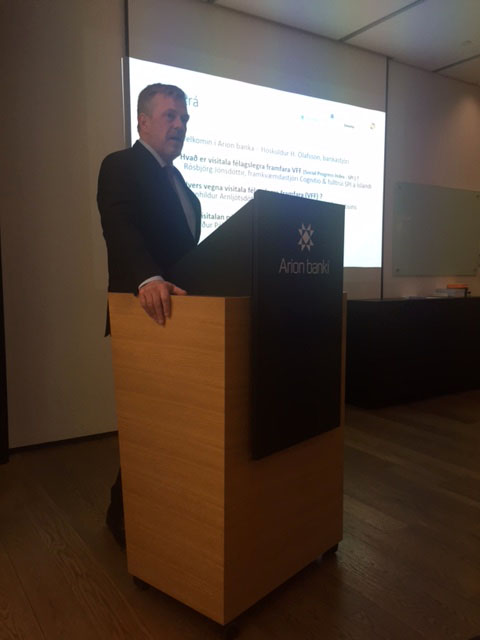 Arion banki einn af aðalbakhjörlum alþjóðlegrar ráðstefnu um vísitölu félagslegra framfara - mynd