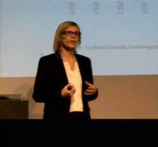 Regína Bjarnadóttir, forstöðumaður greiningardeildar - mynd