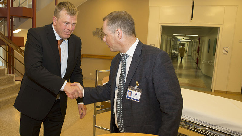 Arion banki færir Landspítala 400 ný sjúkrarúm - mynd