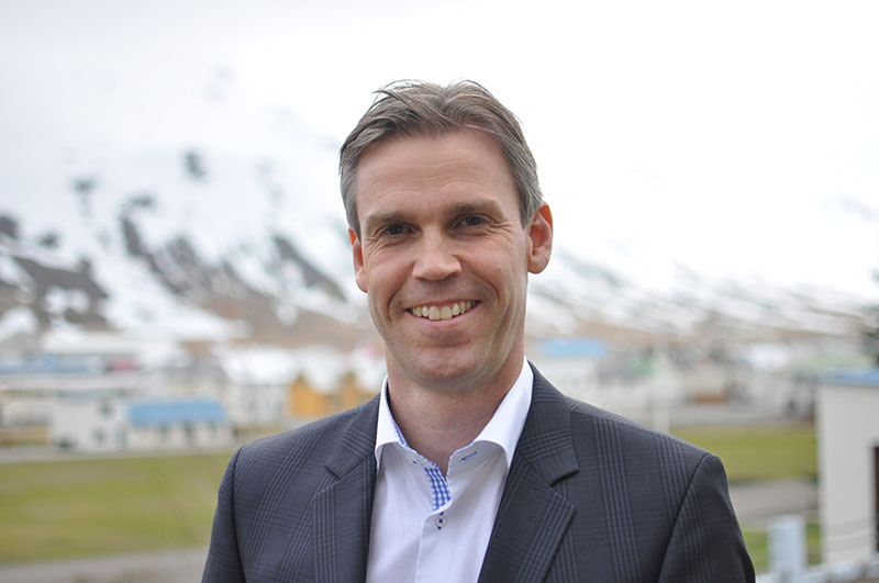 Oddgeir Reynisson, útibússtjóri Arion banka í Fjallabyggð. - mynd
