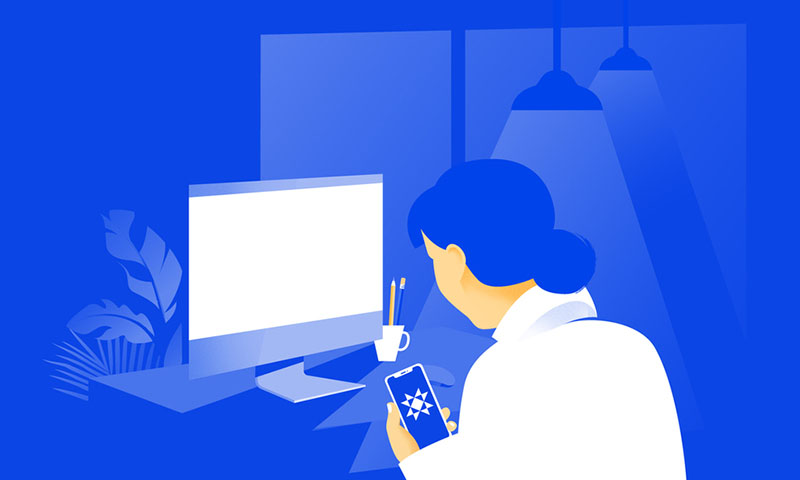 Nýtum stafræna bankaþjónustu í öryggisskyni - mynd