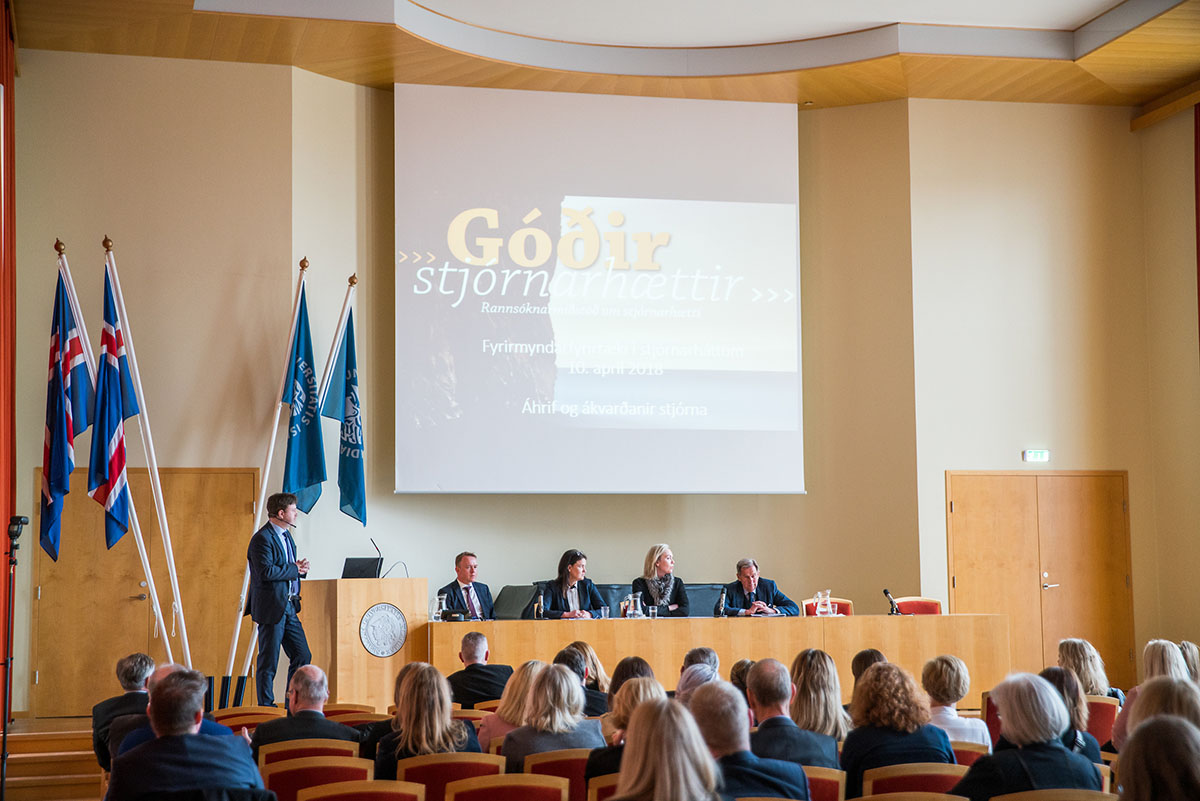 Arion banki er fyrirmyndarfyrirtæki í góðum stjórnarháttum - mynd