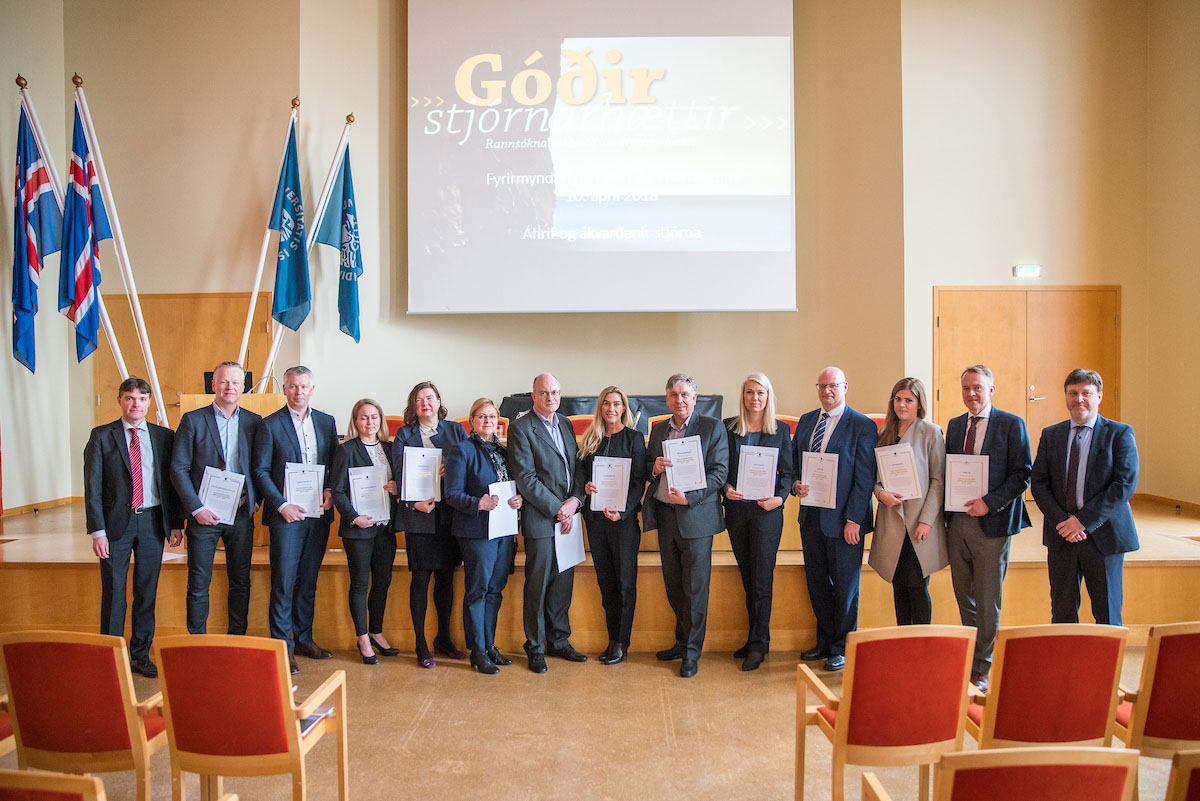 Arion banki er fyrirmyndarfyrirtæki í góðum stjórnarháttum - mynd