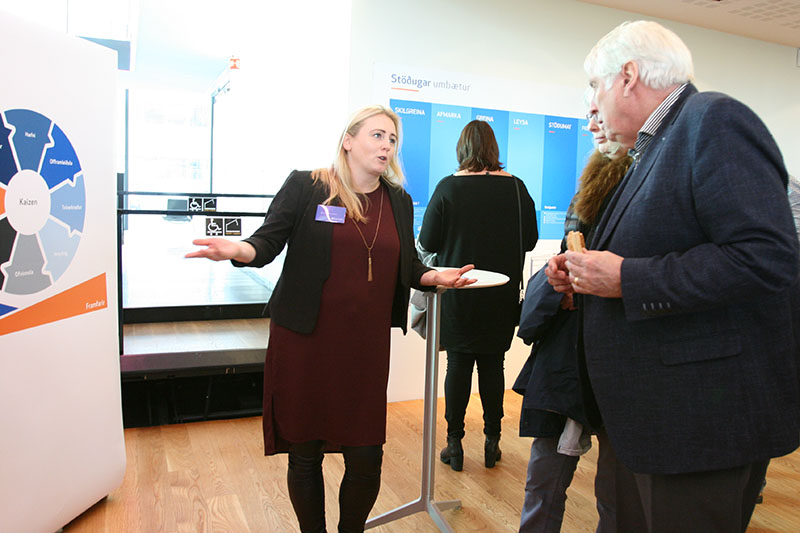 Ráðstefnan um straumlínustjórnun í Arion banka vel sótt - mynd